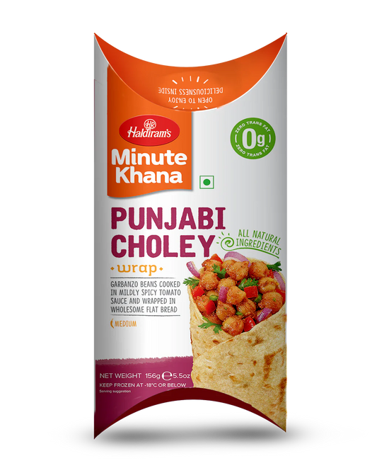 Haldiram's Punjabi Choley Wrap 156Gm