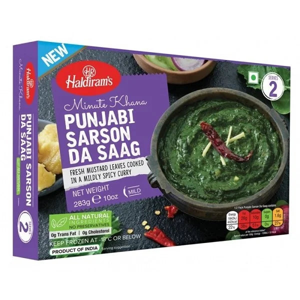 Haldiram's Punjabi Sarson Da Saag 283Gm