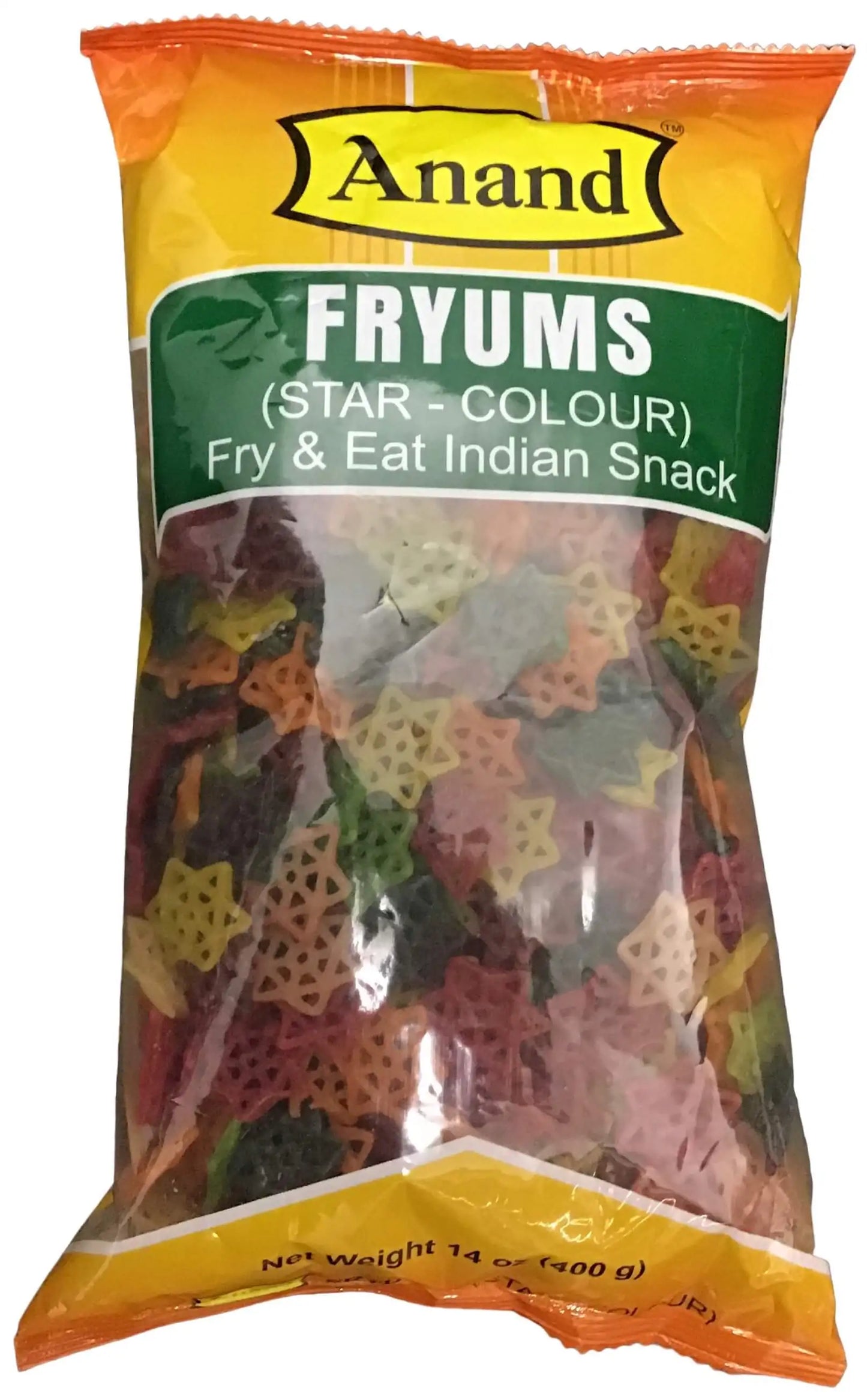 Anand fryums - star ( color ) 400 gm
