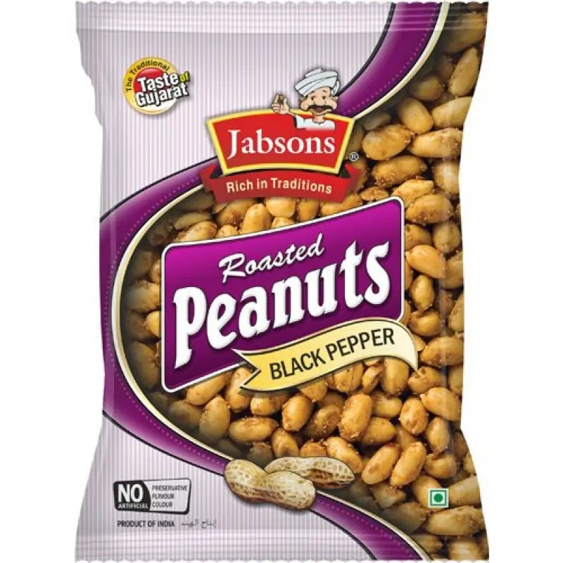 Jabsons Roasted Peanuts (Black Pepper) - 5 OZ (140 GM)
