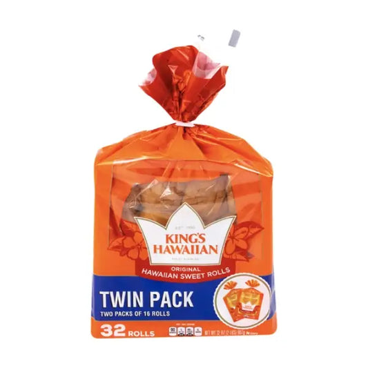 King's Hawaiian Original Sweet Rolls Twin Pack (32 Oz., 32 Ct.)