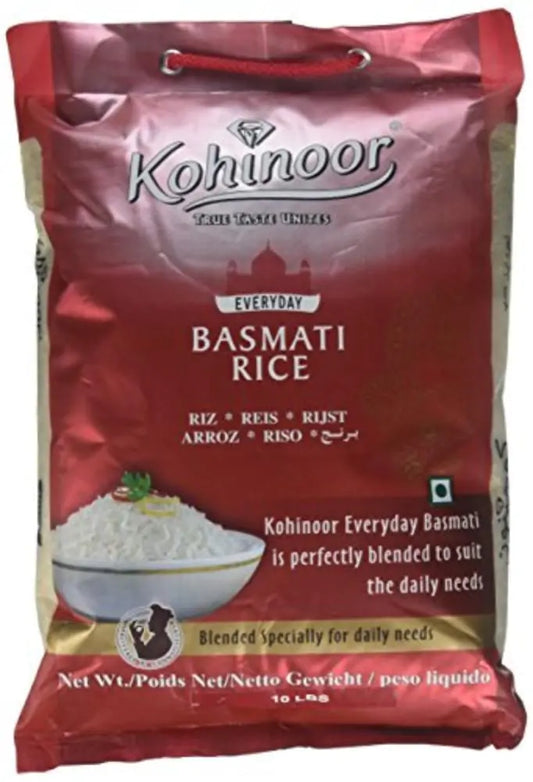 Kohinoor Everyday Basmati Rice - 10 LB