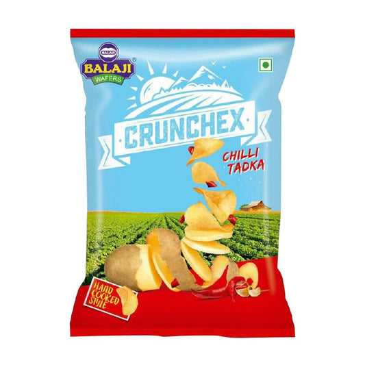 Balaji Crunchex Chilli Tadka (135g 4.7oz)