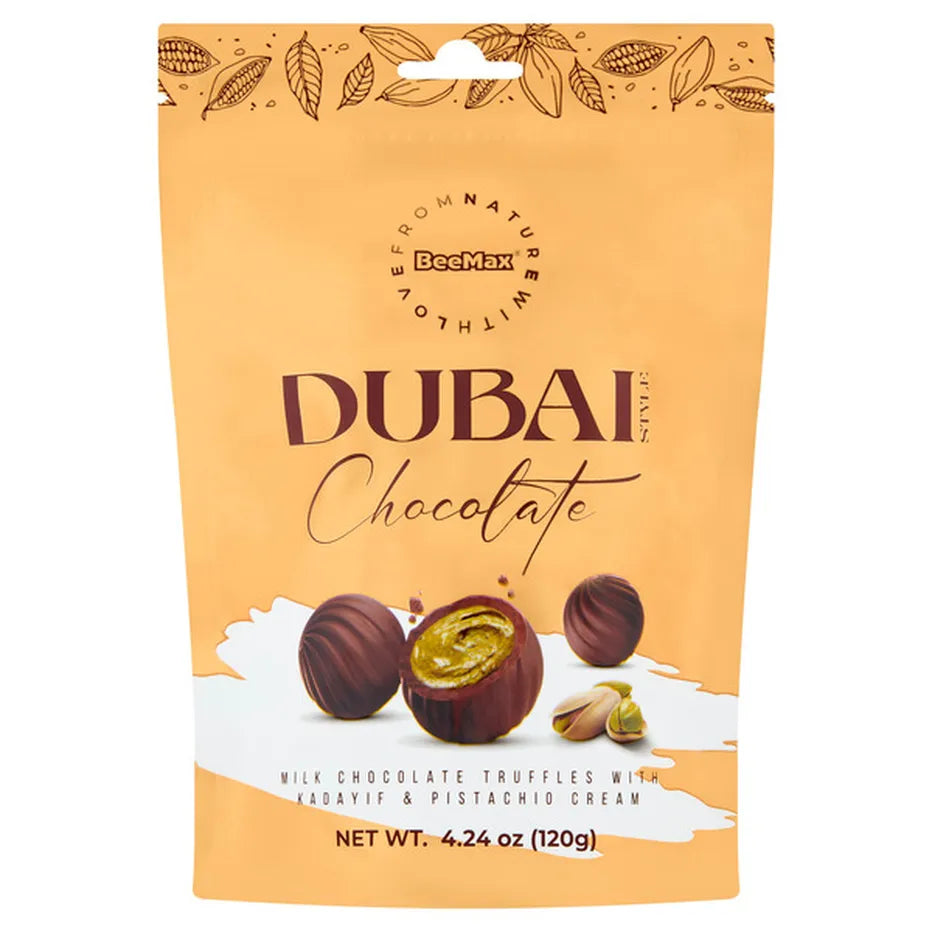BeeMax Dubai Chocolate Milk chocolate truffles 120g