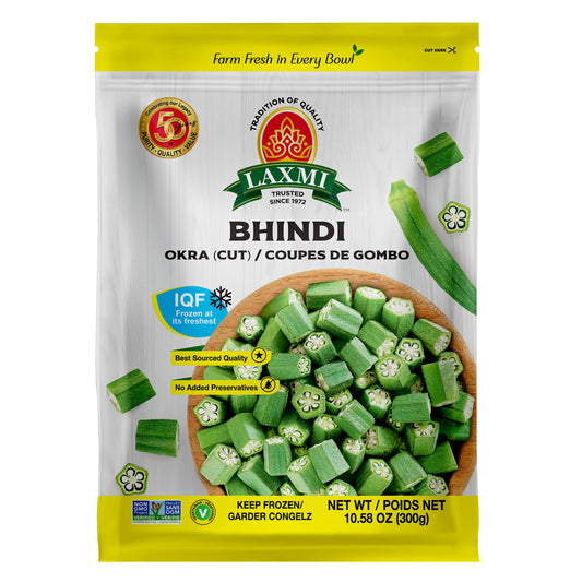 Laxmi Bhindi (Cut Okra) 300gm
