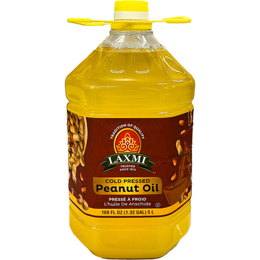 Laxmi Cold Pressed Peanut Oil 5 Ltr