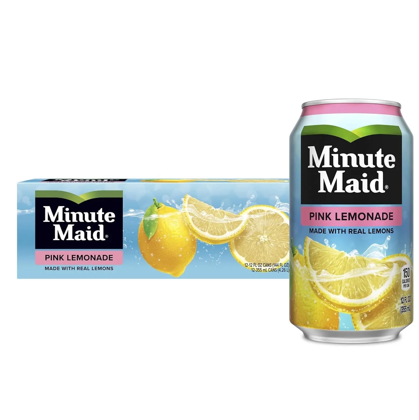 Minute Maid Pink Lemonade (can) 12 Oz
