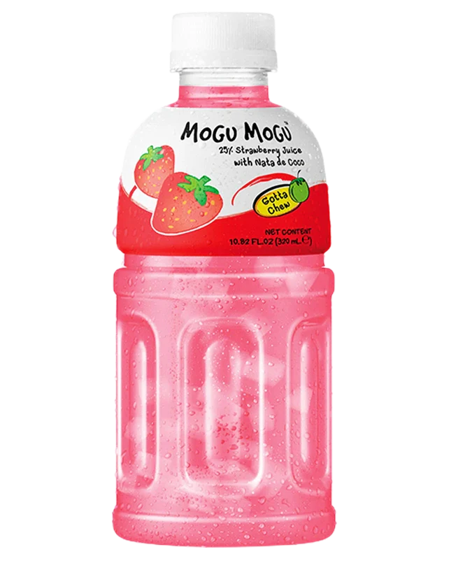 Mogu Mogu Strawberry Flavored Drink