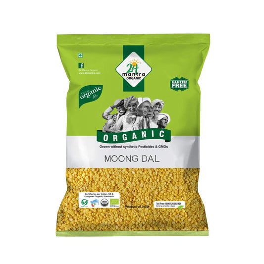 24 Mantra Organic Moong Dal (2 LB)