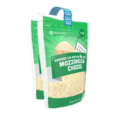 Member's Mark Shredded Mozzarella Cheese (1 Lb. Ea., 2 Pk.)