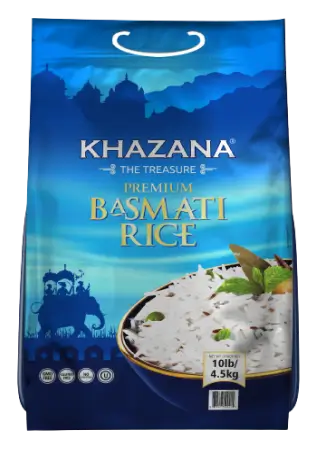 Khazana Premium Basmati Rice, 10lb