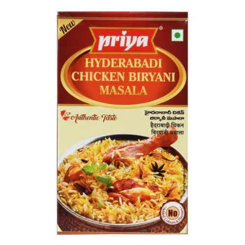 Priya Hyderabadi Chicken Biryani Masala 50Gm