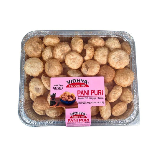 Vidhya Pani Puri Aluminium Tray, 260gm