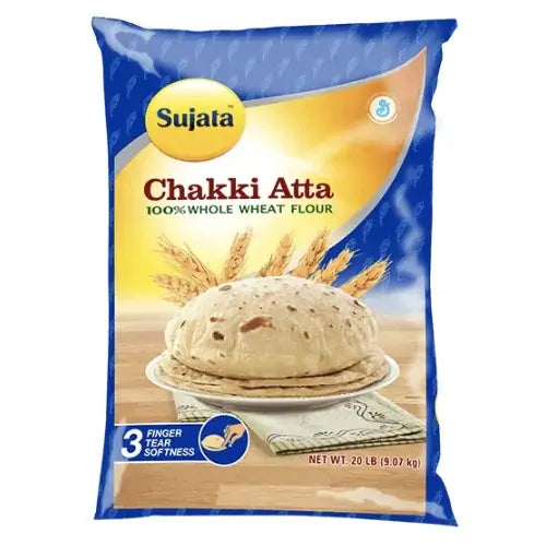 Sujata Chakki Atta (10 LB - 4.54 KG)