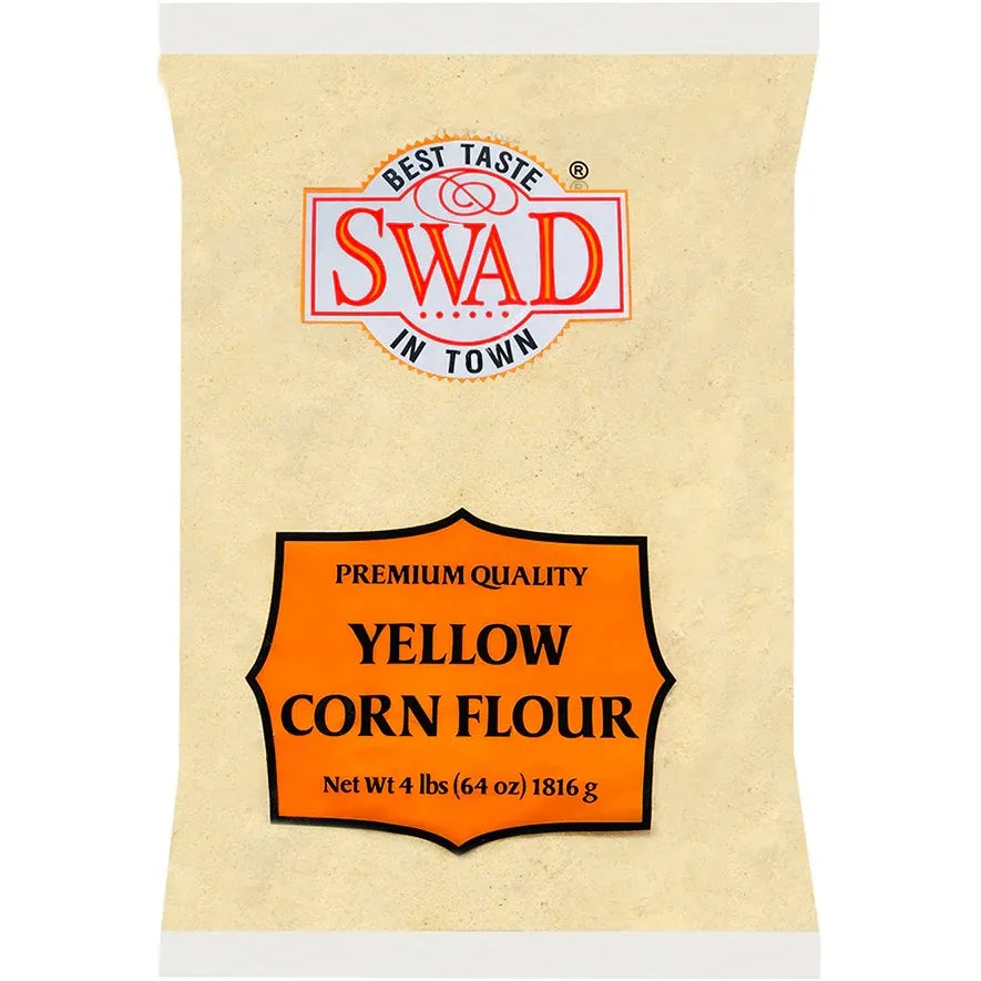 Swad Yellow Corn Flour - 2 LB (908 GM)