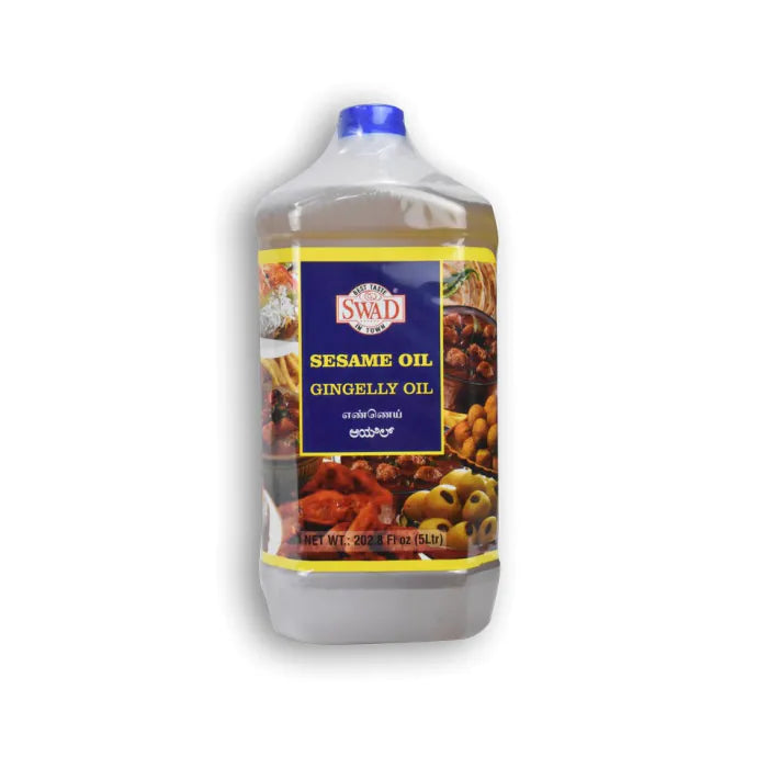 Swad Sesame Gingelly Oil (5L 202.8 Fl Oz)