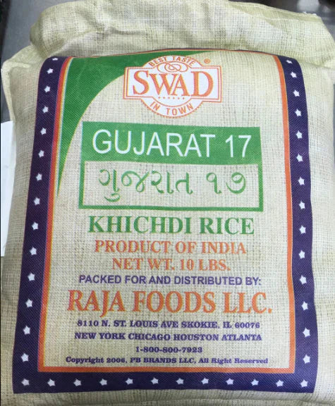Swad Gujarat 17 Khichdi Rice (4.54kg 10lb)