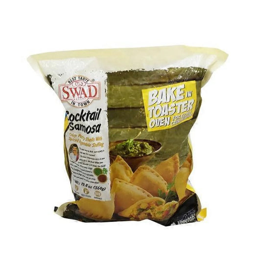 Swad Cocktail Samosa 40 pcs (560g 19.8Oz)