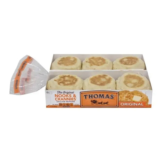 Thomas' Original English Muffins (18 Oz. Each, 9 Pk.)