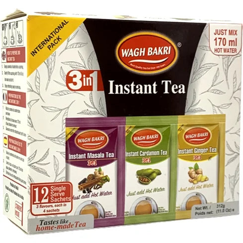 Waghbakri Instant Tea Combo (312 GM-12 BAG)