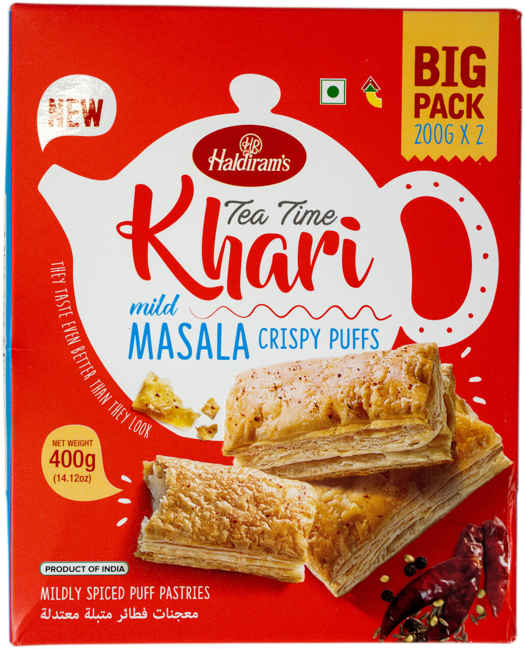 Haldiram's Tea Time Khari Masala 400gm