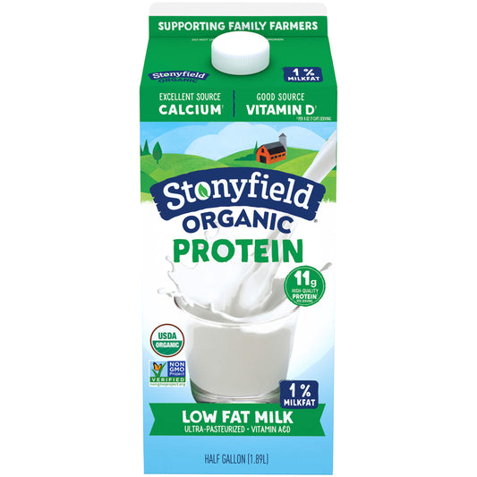 Stonyfield® Organic Low Fat Milk 0.5 gal. Carton