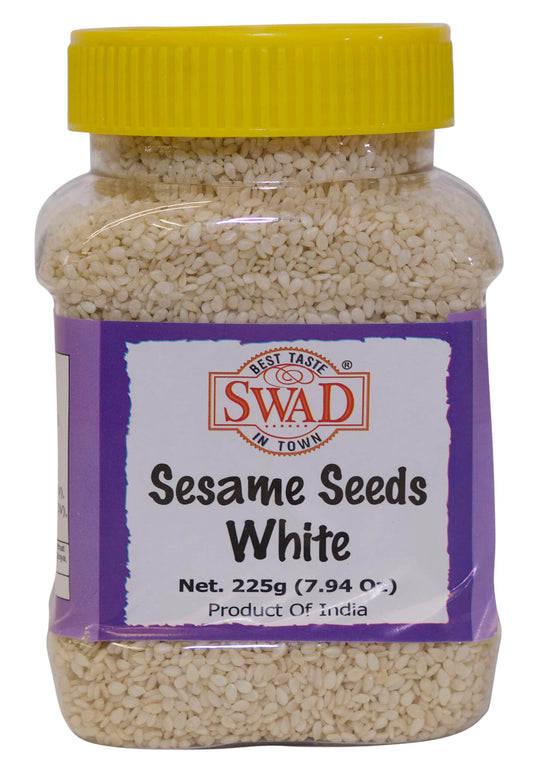 Swad White Sesame Seeds 225gm Bottle