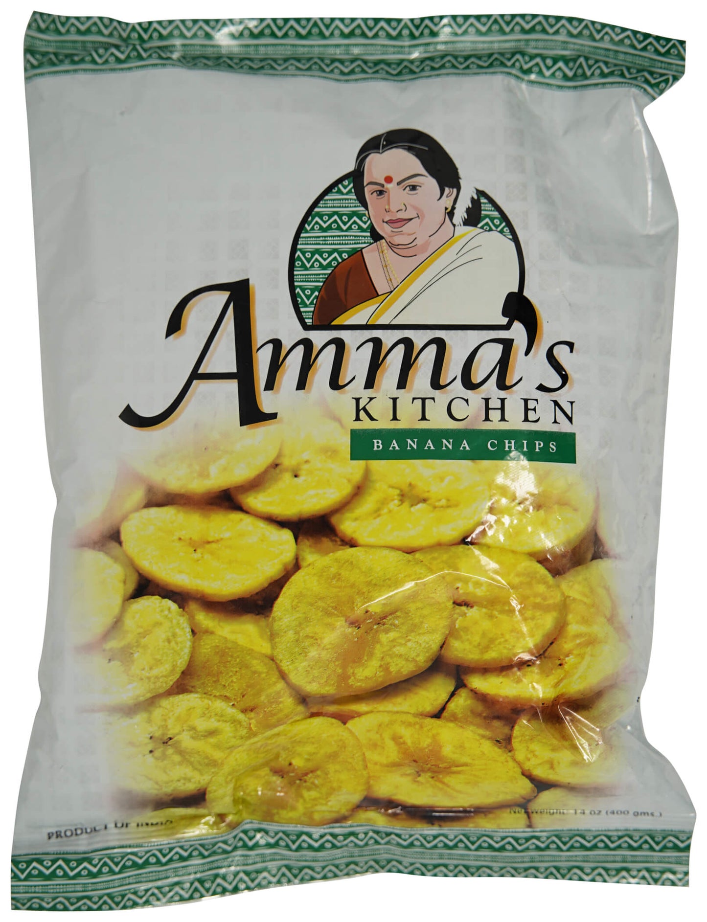 Amma's Kitchen Banana Chips With Black Pepper 400gm