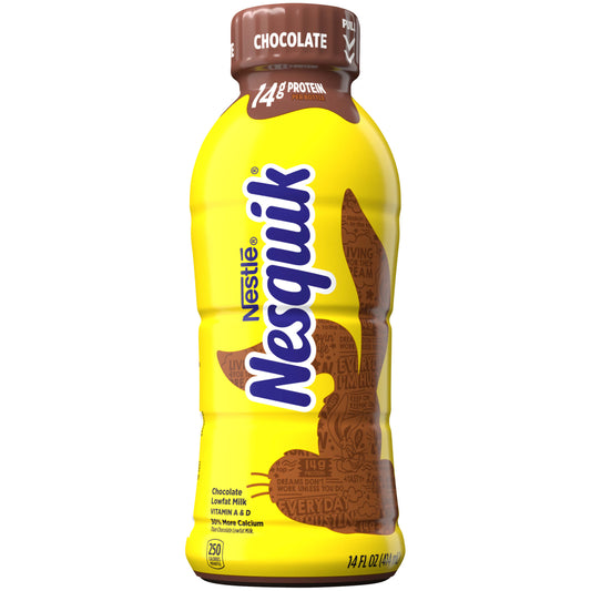 Nestle Nesquik Low Fat Chocolate Milk 14oz