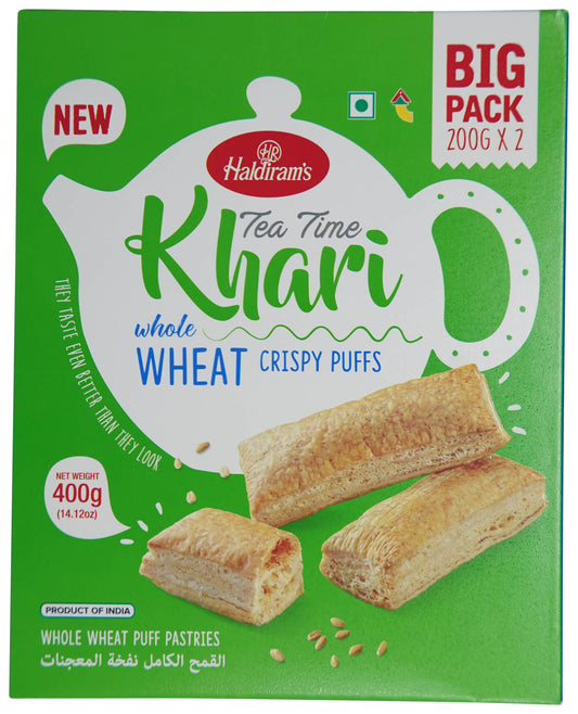 Haldiram's Tea Time Khari Whole Wheat 400gm