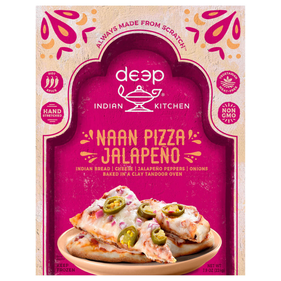 Tandoor Chef Jalapeno Naan Pizza 7.9oz