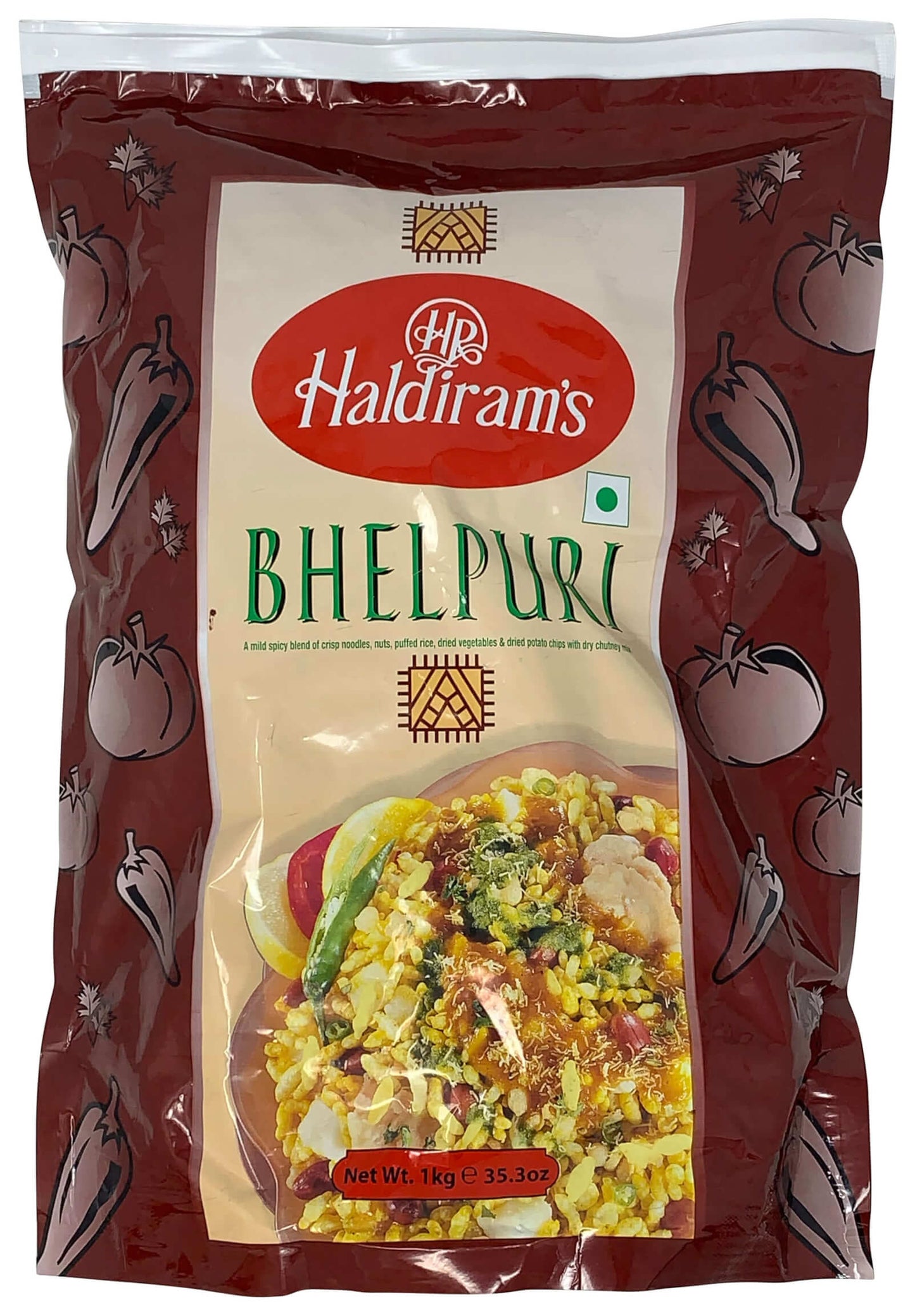 Haldiram's Bhelpuri Bhel Puri 1KG (2.2 LB)