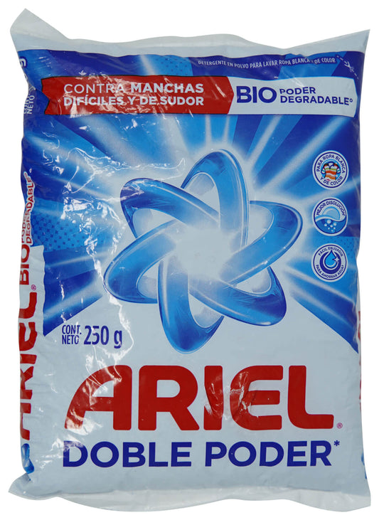 Ariel Double Power Laundry Detergent Powder 250gm
