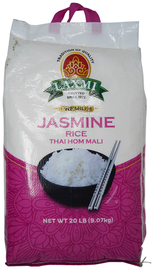 Laxmi Jasmine Rice 20LB