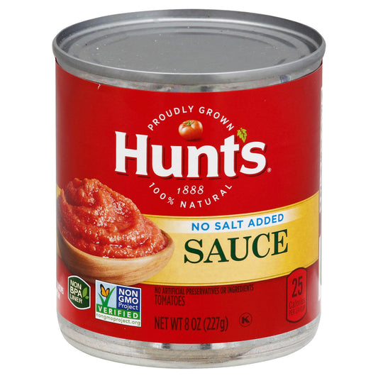 Hunts Tomato Sauce No Salt Added 8 oz