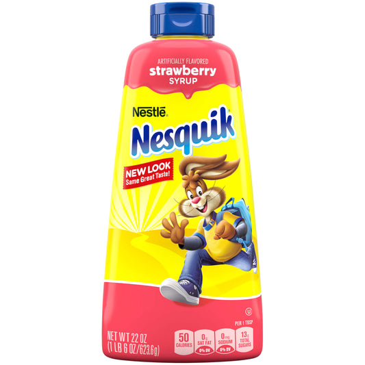 Nesquik Strawberry Syrup 22 oz