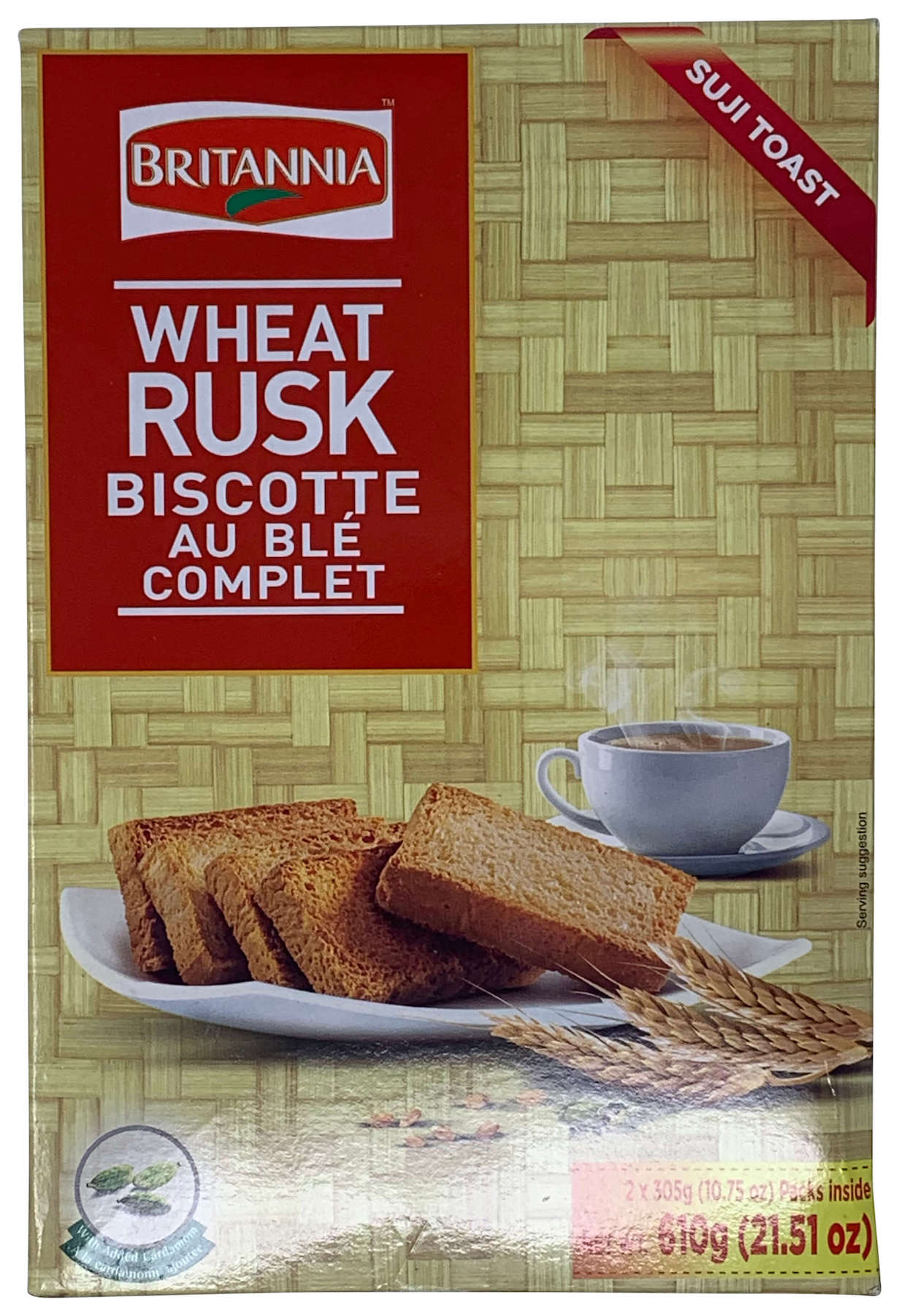 Britannia Wheat Rusk 610gm