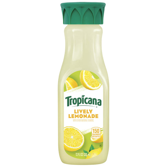 Tropicana Juice Drink Lemonade 12 Fl Oz Bottle