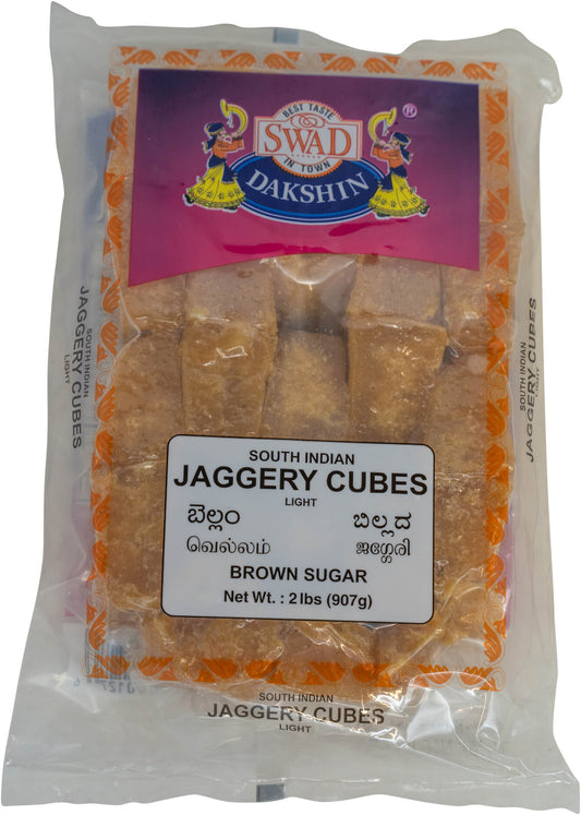 Swad South Indian Jaggery (Gur/Gud) Cubes 2LB