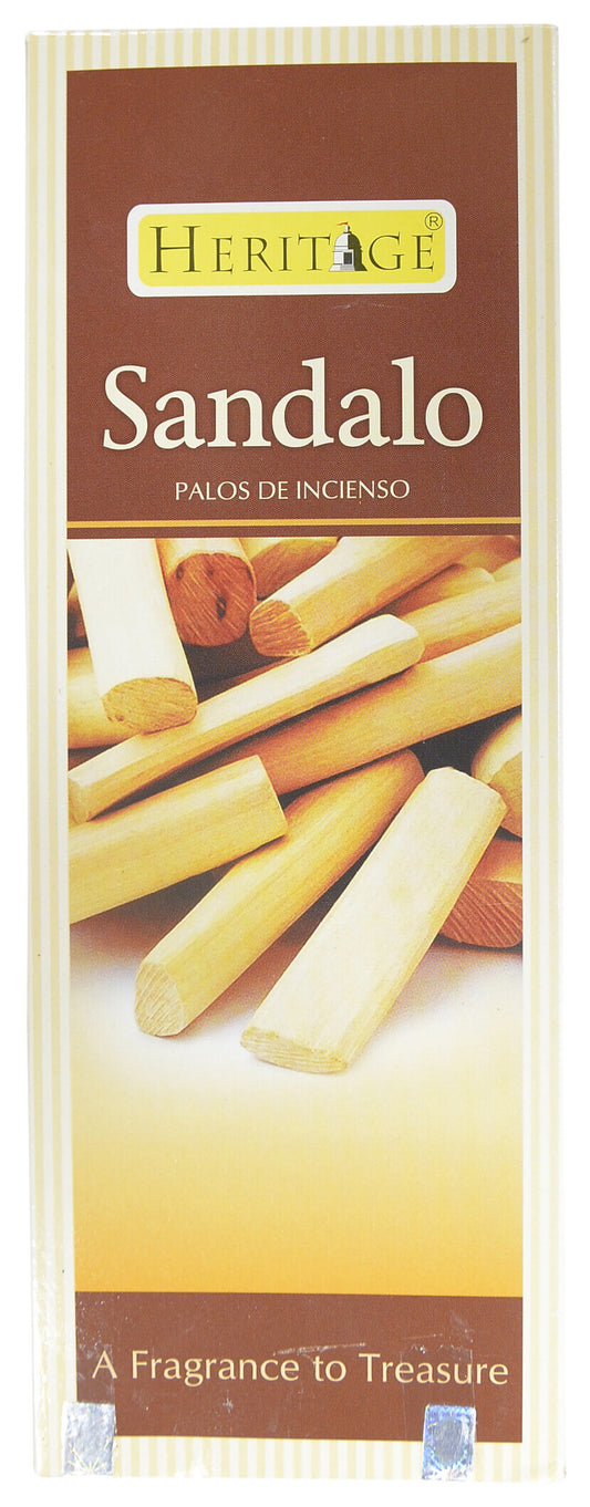 Heritage Agarbatti Sandal Incense 120 Sticks