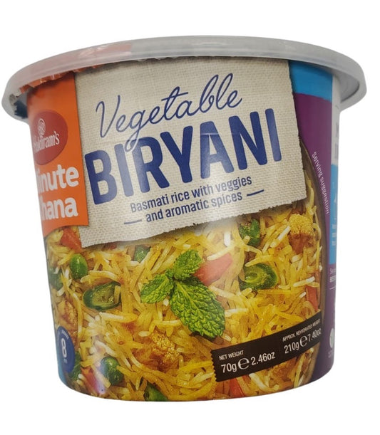 Haldiram's Minute Khana Vegetable Biryani 70Gm