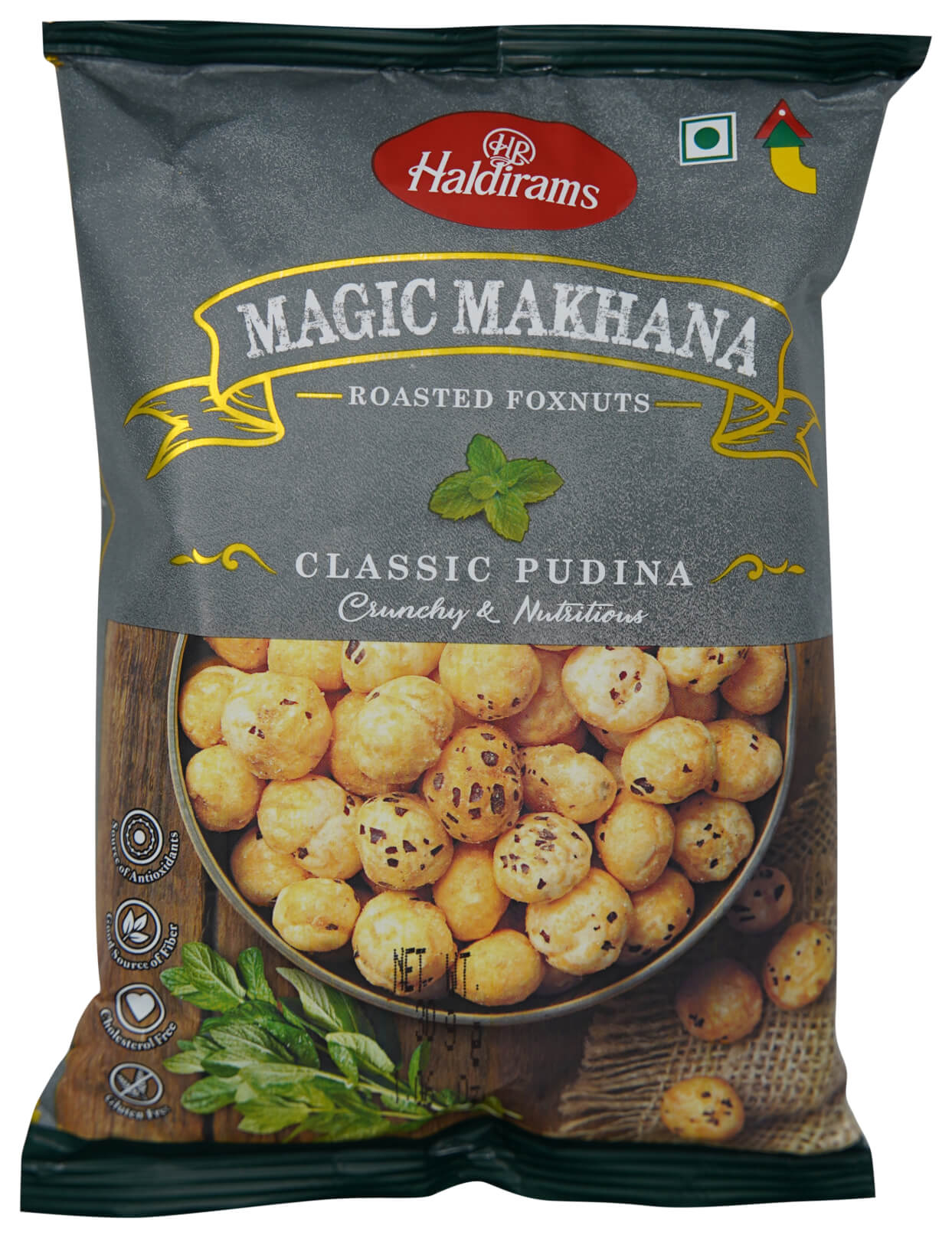 Haldiram's Magic Makhana Classic Pudina 1.06oz