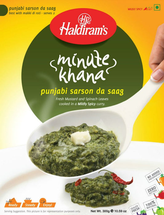 Haldiram's Minute Khana Punjabi Sarson Da Saag