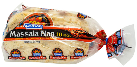 Kontos Masala Naan (10 Count) 794gm