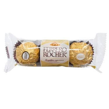 Ferrero Rocher :Fine Hazelnut Chocolates