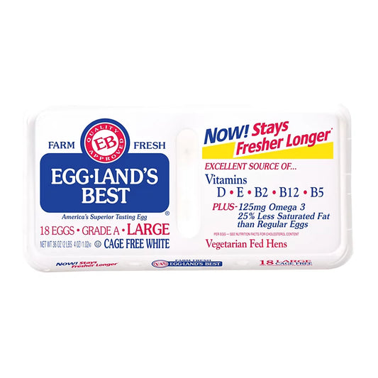 Eggland’s best large eggs 18ct
