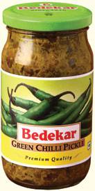 Bedekar Green Chili 400gm