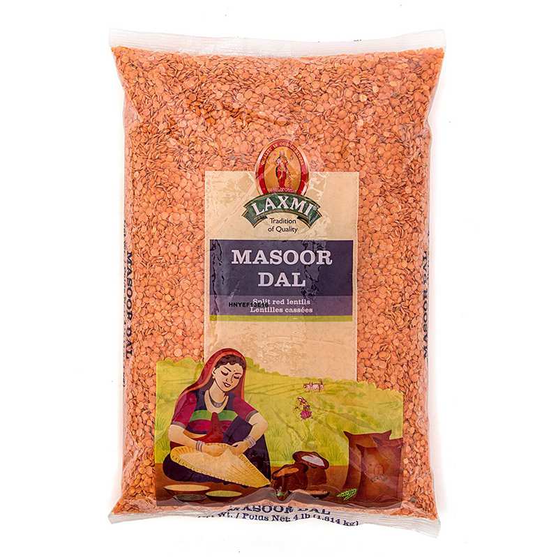 Laxmi Red Split Lentils Masoor Dal 4LB