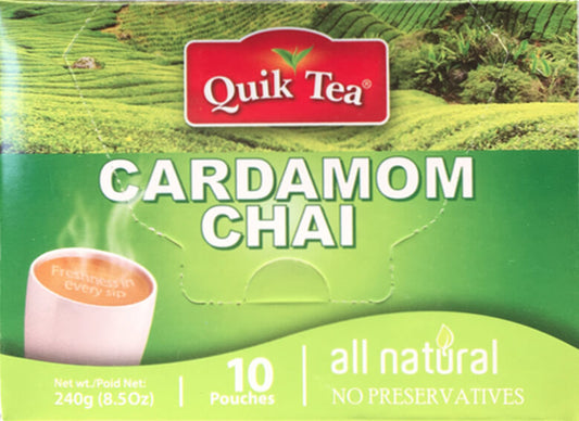 Quik Tea All Natural Cardamom Instant Chai